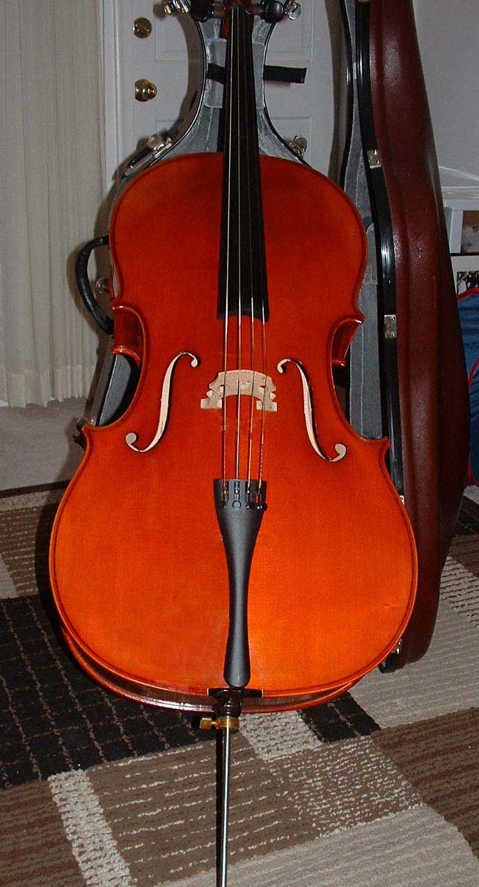 Karl Hofner Cello, Otto Durrschmidt Bow & Bam Hard Case